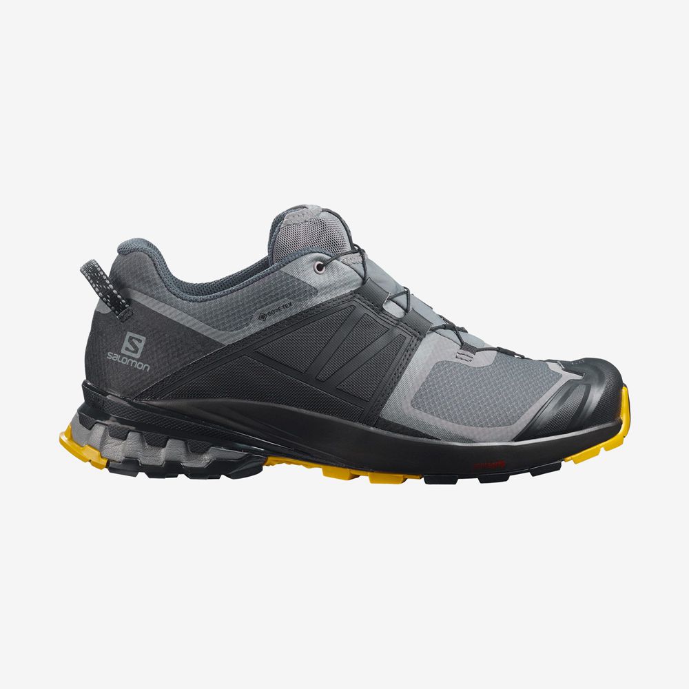 Salomon XA WILD GORE-TEX Zapatillas Trail Running Hombre - Gris - Colombia (32890-OULB)